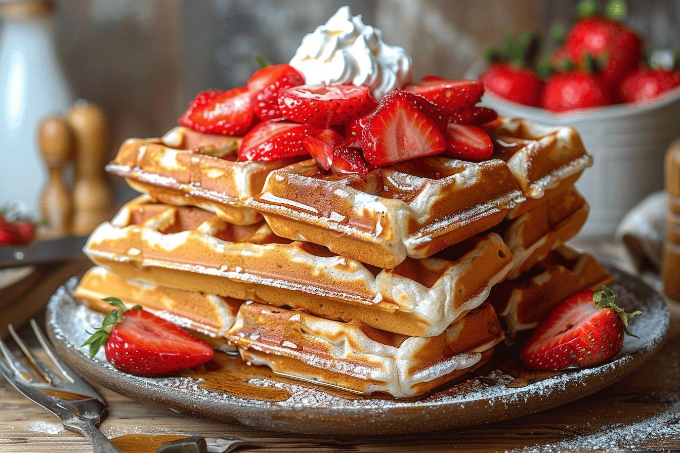 Gaufres de grand-mère : recette inratable et croustillante