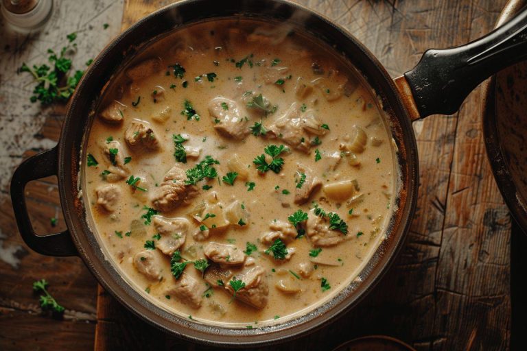 La blanquette de veau de grand-mère à l'ancienne