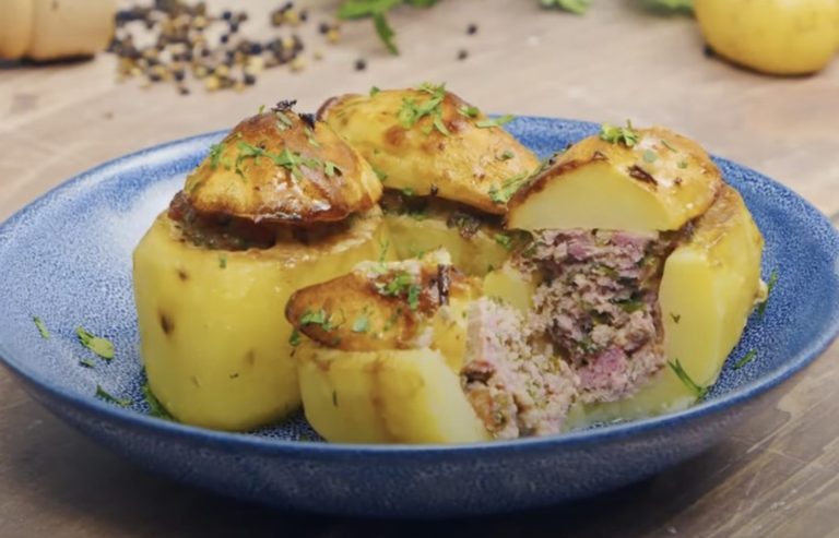 Pomme de terre farcie de ma grand-mère