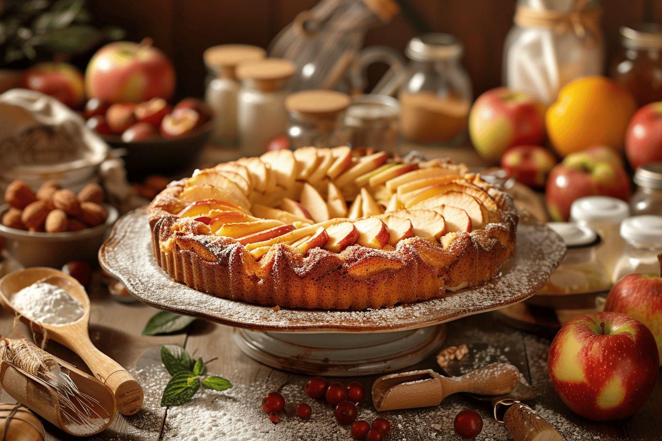 Gâteau aux pommes de ma grand-mère : la RECETTE dévoilée