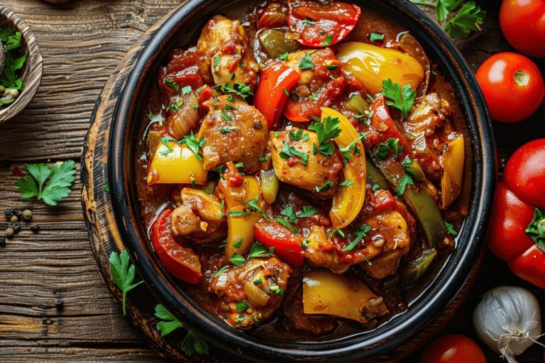 Recette du poulet basquaise comme le faisait ma grand-mère