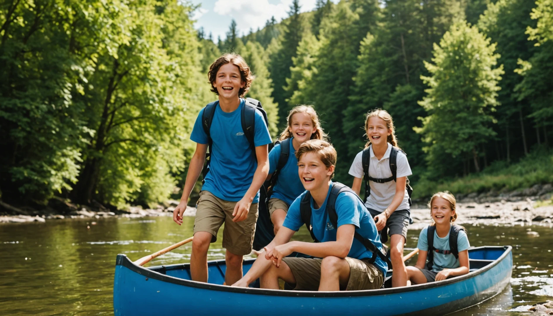 Été inoubliable : l’aventure unique des colonies de vacances 