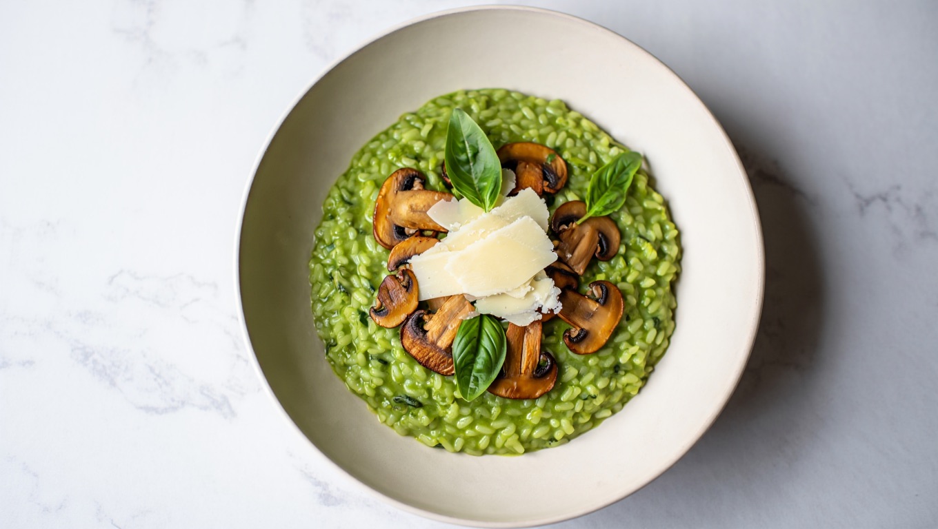 Risotto vert et gourmand : notre RECETTE inratable