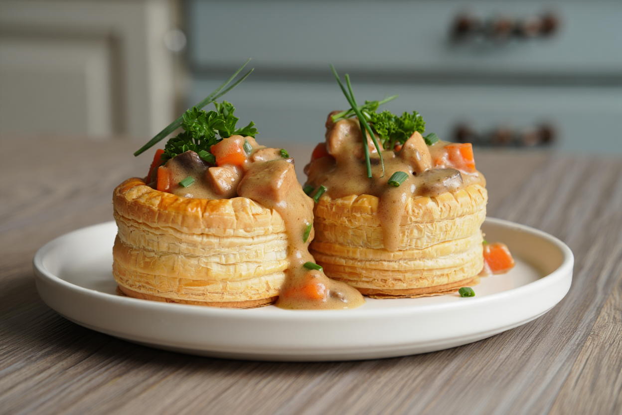 Recette de bouchées à la reine fait maison façon grand-mère