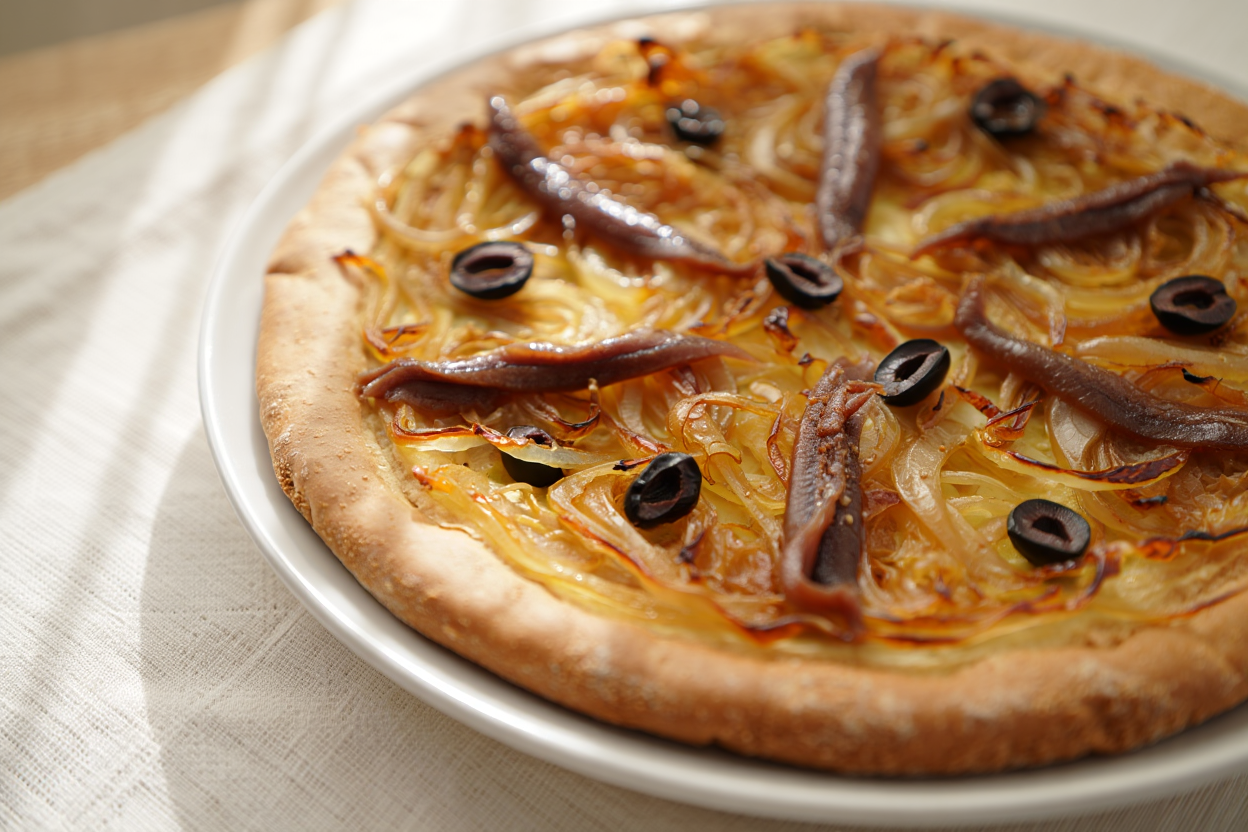 Pissaladière de grand-mère traditionnelle : recette facile