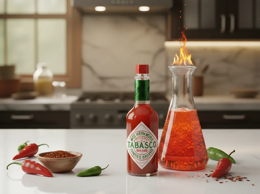 Tabasco : son degré de piquant sur l’échelle de Scoville