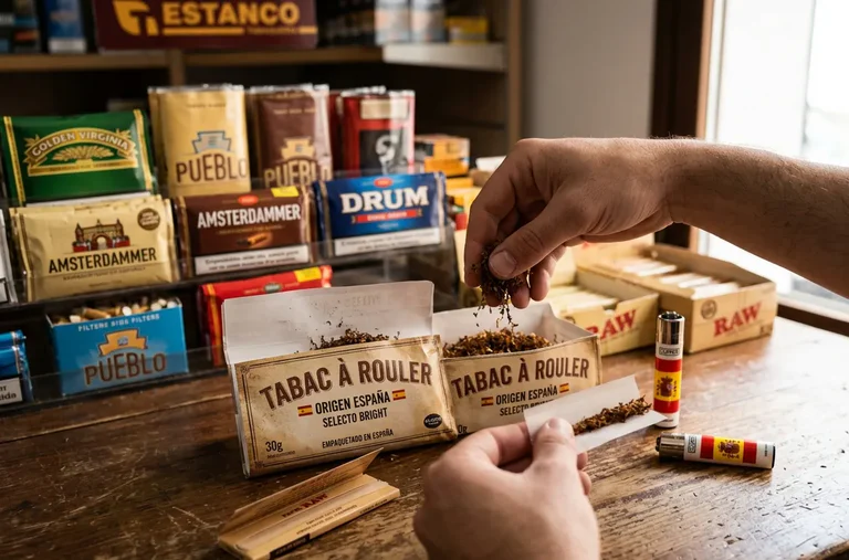 tabac à rouler espagne prix