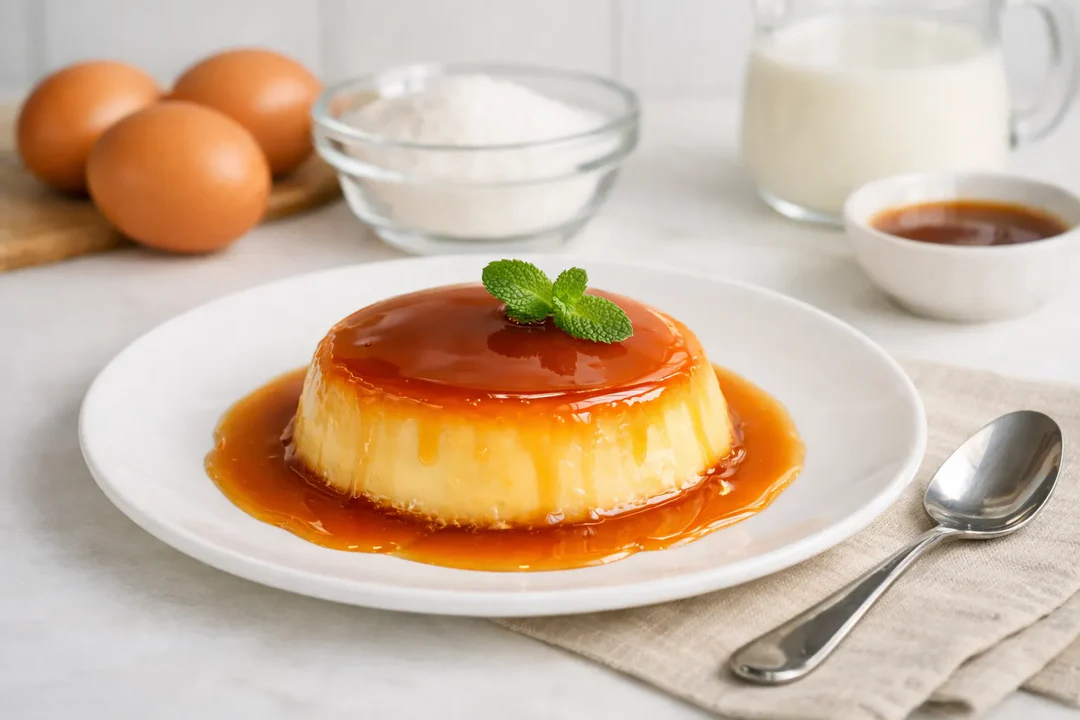 recette crème caramel grand-mère